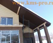 Подшивка карнизов и фронтонов панелями Holzplast Decor